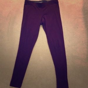 Garage maroon leggings
